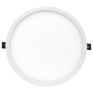 LED panel light SPLIT 30W recessed round, 4000K, IP44, white
