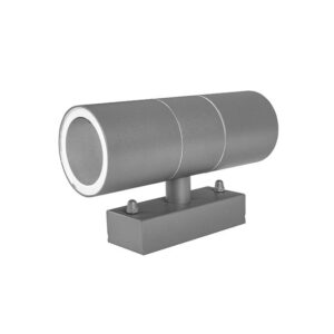 Outdoor light ELOR Duo, GU10, IP44, grey