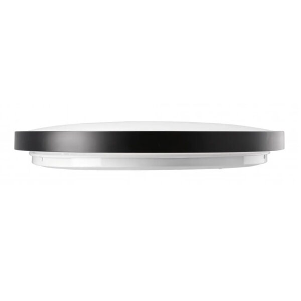 LED ceiling light ATOL 32W, 4000K, 2560lm, 120°, IP54, Ø400mm, black - Image 2