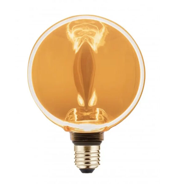 LED design bulb GLOW E27 G130, 4W, 1800K, 190lm, 320° - Image 5