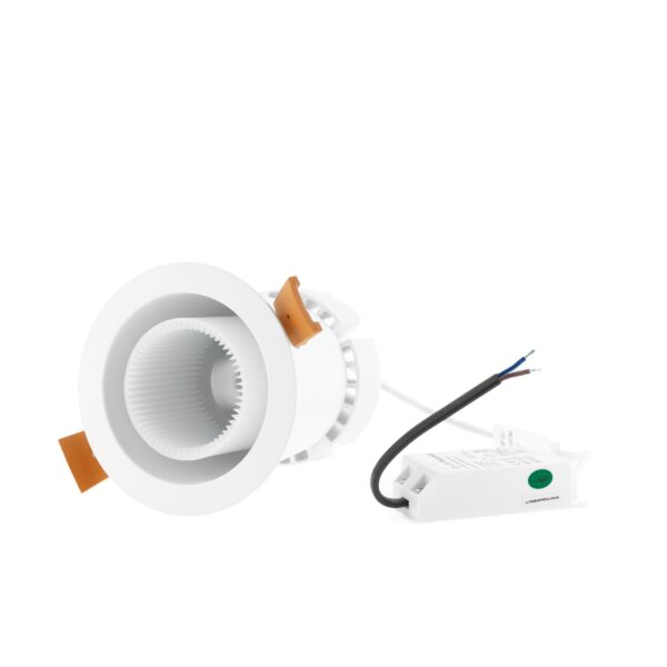 LED recessed light FEHMARN 15W, 3000K, 36°, DIM, white
