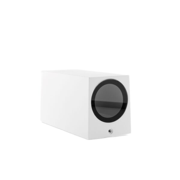 LED outdoor light HAMM 2xGU10, IP44, square, white