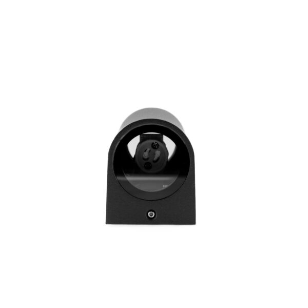 LED outdoor light HAMM 2x GU10 round, IP44, black - Image 2