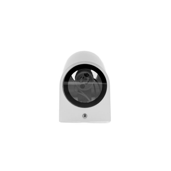 LED outdoor light HAMM 2x GU10 round, IP44, white - Image 2