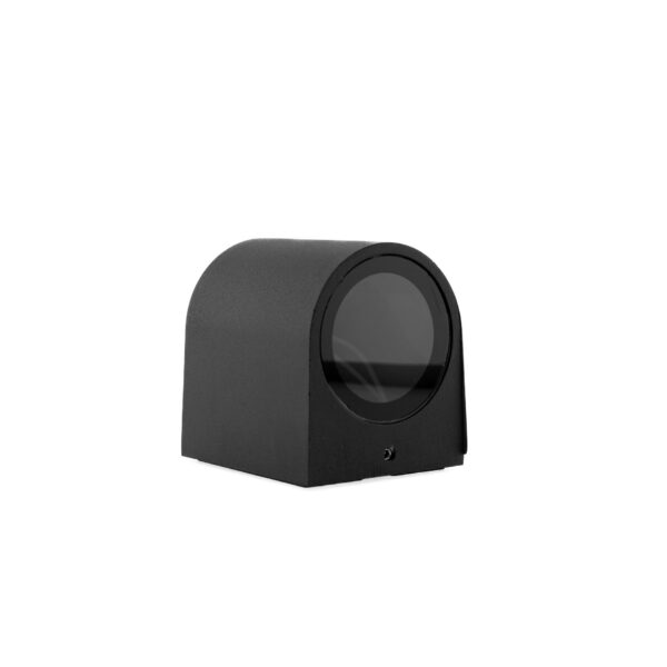 LED outdoor light HAMM GU10 round, IP44, black