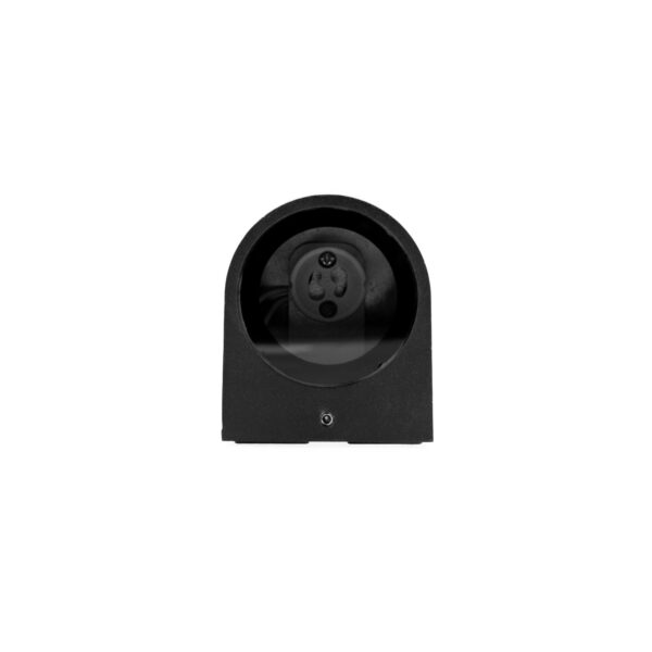 LED outdoor light HAMM GU10 round, IP44, black - Image 2
