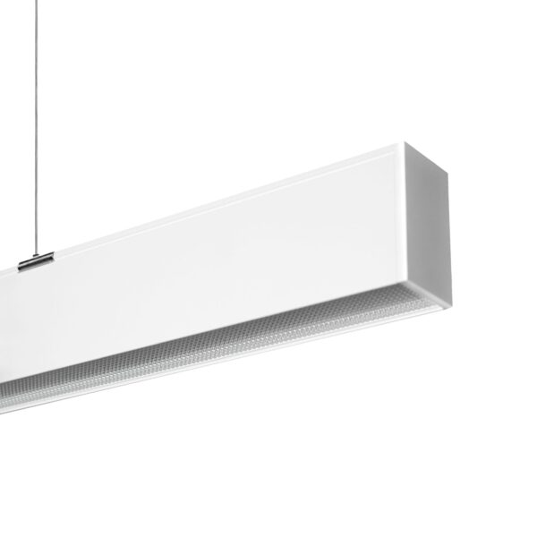 LED Linear light FJD 32W, 4000K, 3900lm, 65°, UGR<19, 1200x50x85mm, white