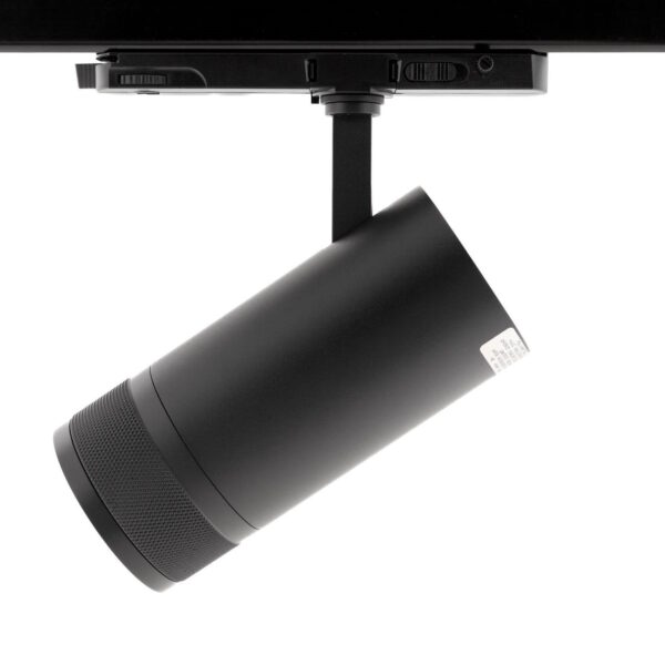 LED track light NEW BONN ZOOM 30W, CCT 3000K-3500K-4000K, 15°-55°, dimmable from driver, 3F, black - Image 2