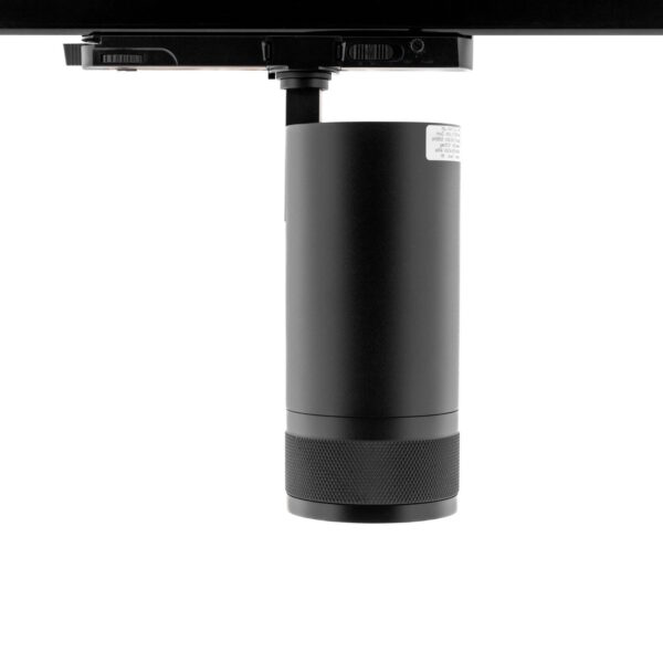 LED track light NEW BONN ZOOM 30W, CCT 3000K-3500K-4000K, 15°-55°, dimmable from driver, 3F, black - Image 3