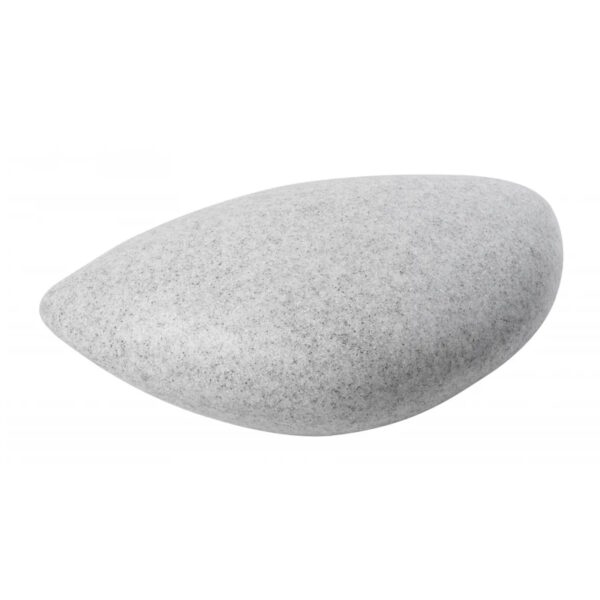 Garden light MARMO 38, E27, 38cm, IP65, 2,5m cable, stone
