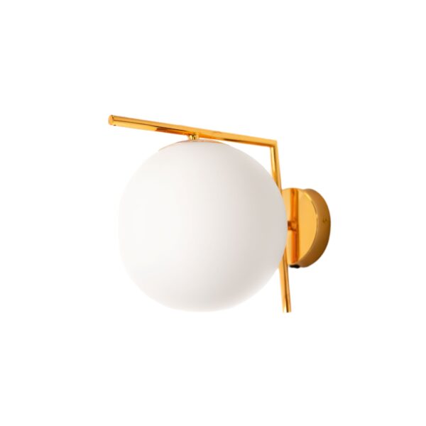 Wall light PLAUEN E27, gold