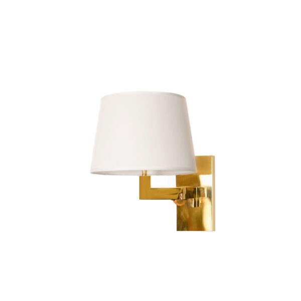 Wall light E27, gold