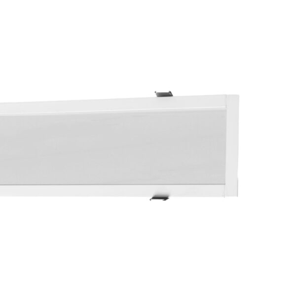 LED Recessed linear light XA-MILO, 30W, 4000K, 3600lm, 120°, 150cm, white - Image 2