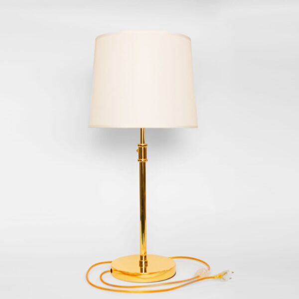 Table light E27, gold