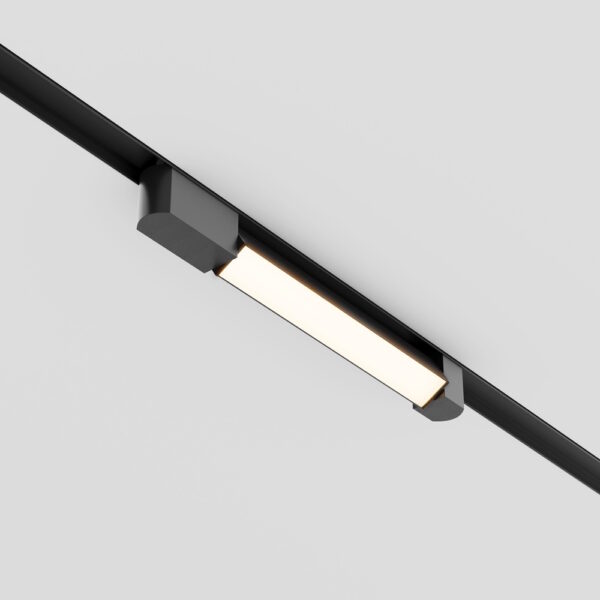 LED track light BASIS 12W, 3000K, 780lm, 110°, 1F, black
