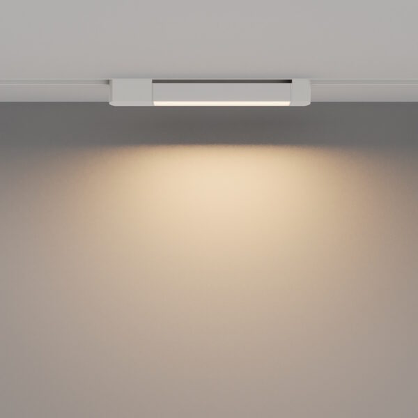 LED track light BASIS 12W, 3000K, 780lm, 110°, 1F, white - Image 2