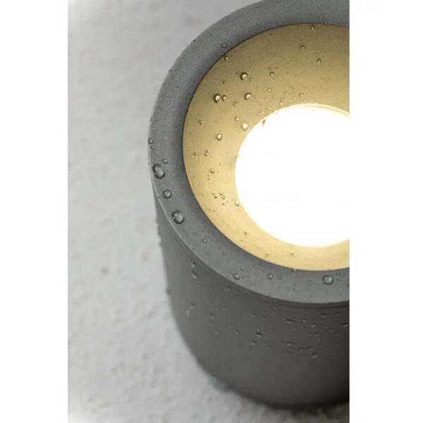 Surface mounted light SENSA AQUA GU10, IP54, Ø85x115mm, grey - Image 2