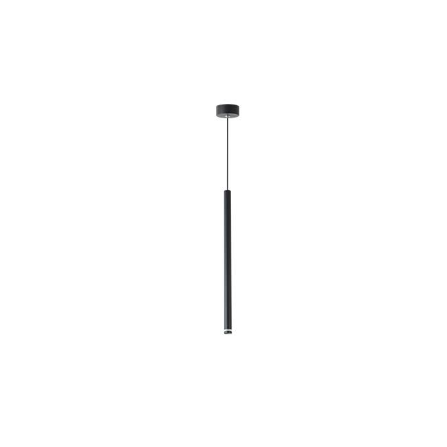 Pendant light PIERO G9, 25x500mm, 1m cable, black