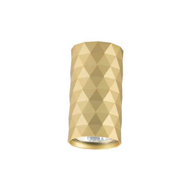 Ceiling light GLAMOUR cylinder, GU10, gold