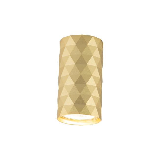Ceiling light GLAMOUR cylinder, GU10, gold - Image 2