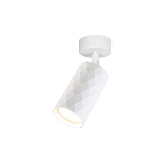 Ceiling and wall light movable GLAMOUR, GU10, 1 pcs spot, white - Image 2