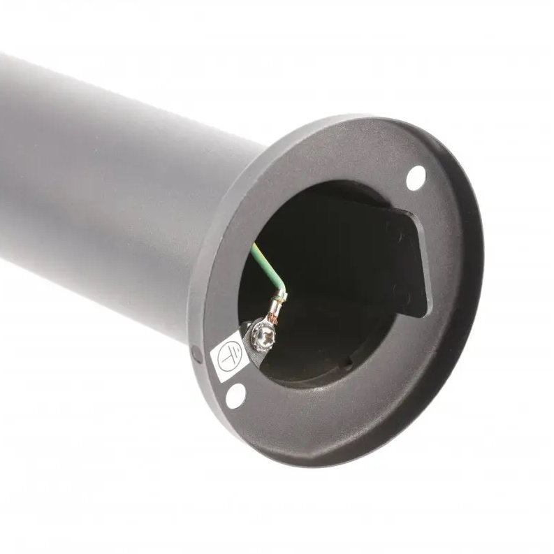 Garden light TORO, E27, 80cm, IP54, bollard, graphite - Image 2