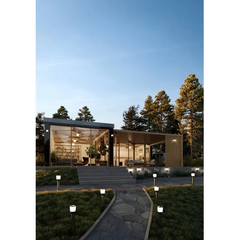 Garden light TORO, E27, 80cm, IP54, bollard, graphite - Image 3