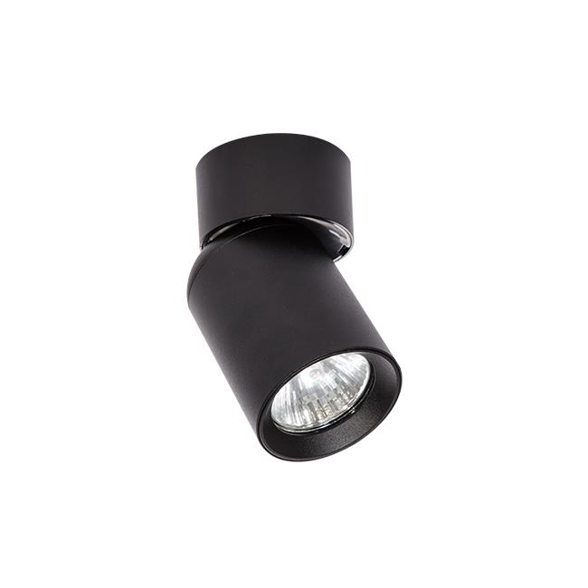 Ceiling and wall light TIMO, GU10, 1 pcs spot, black
