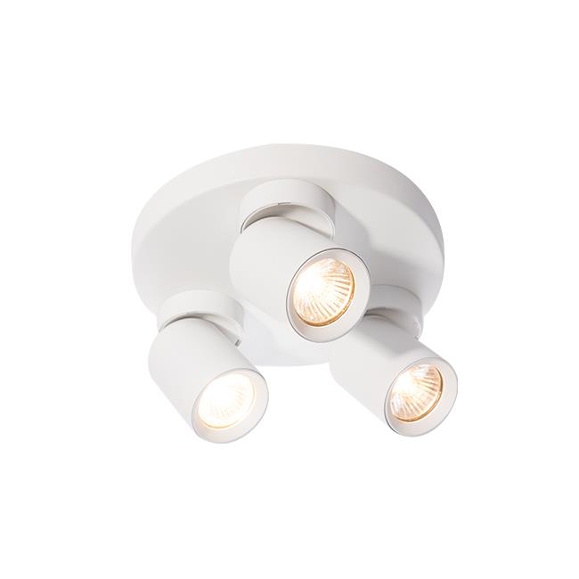 Ceiling light TIMO round, GU10x3, 3 pcs spot, white - Image 2