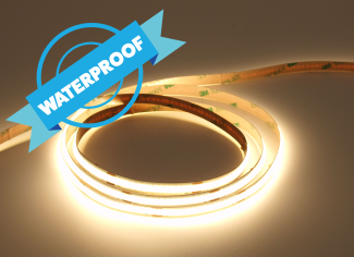 LED Strip COB 8W/m, 24V, 4000K, 102,5lm/W, 180°, IP65, cut-5cm, 5000x10x4,5mm