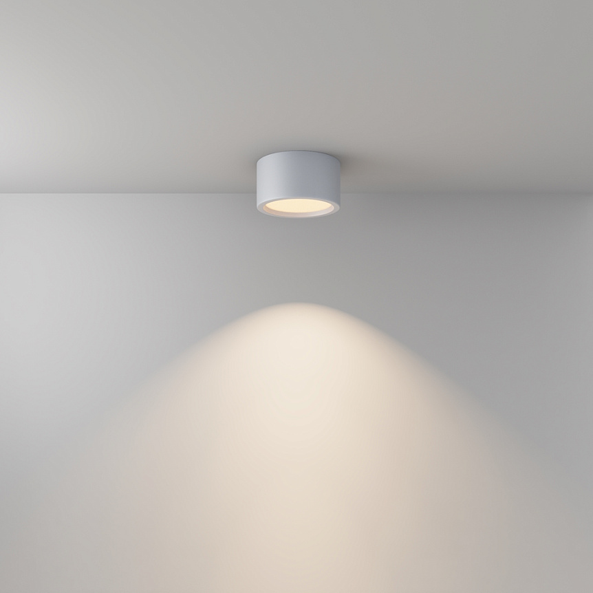 LED Ceiling light HYDRA 15W, 3000K, 1320lm, IP44, Ø176x90mm, white - Image 2