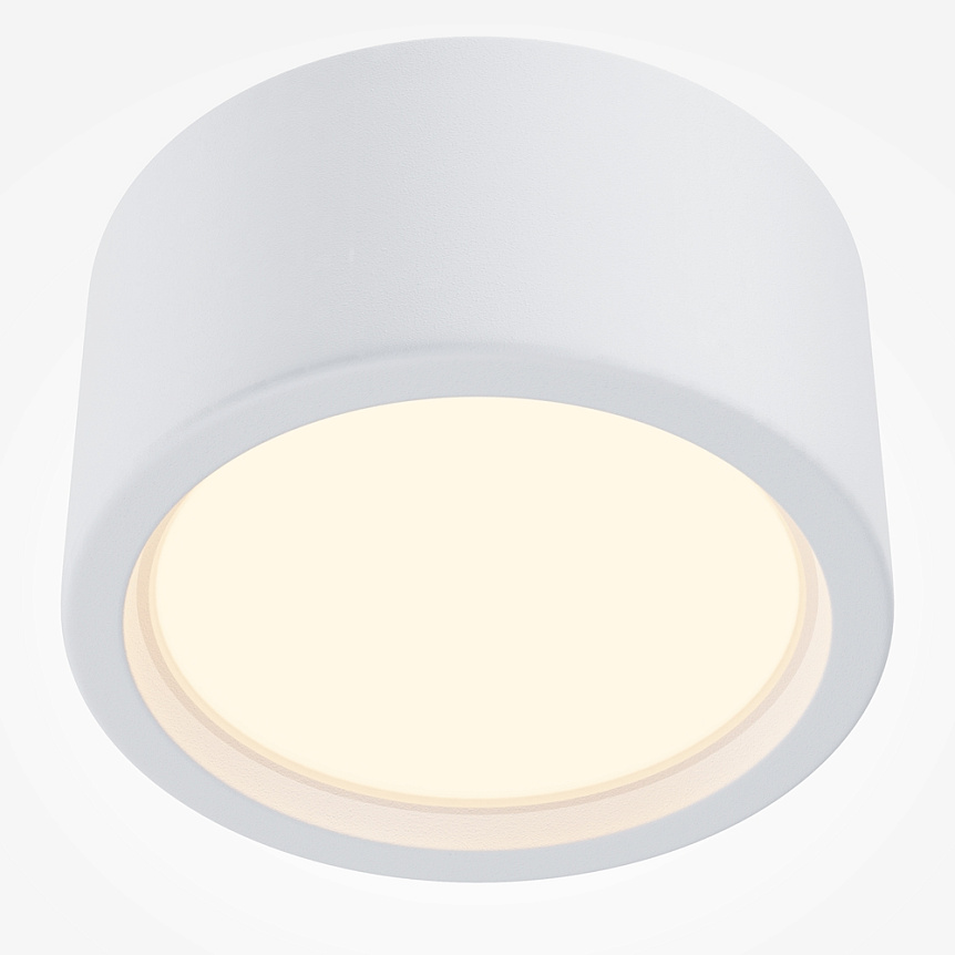 LED Ceiling light HYDRA 15W, 3000K, 1320lm, IP44, Ø176x90mm, white