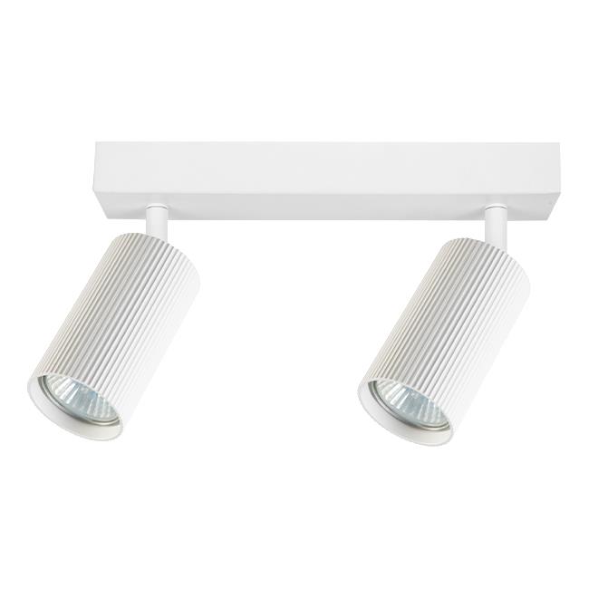Ceiling light LUCERNO, GU10x2, white