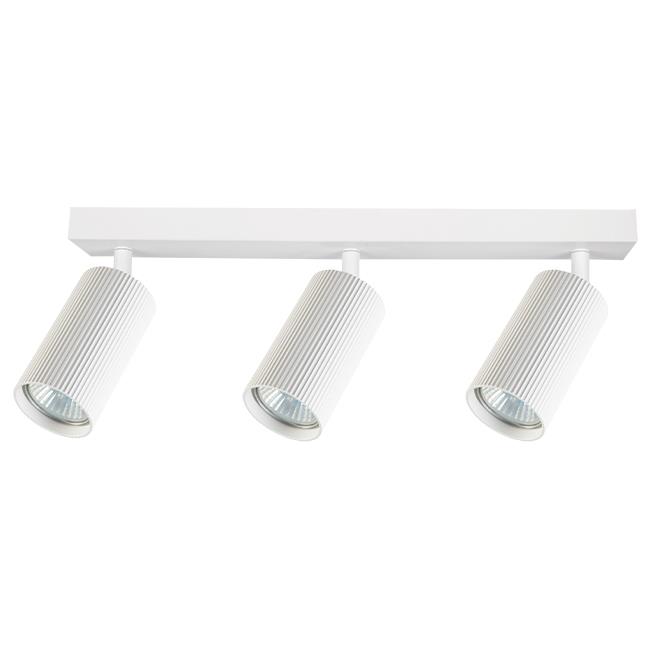 Ceiling light LUCERNO, GU10x3, white