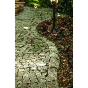 Recessed light to the ground ALFA-O-MINI GU10, IP67, inox