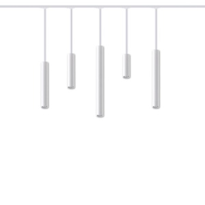 Pendant light HARTHA GU10, Ø53x200mm, 1m cable, white