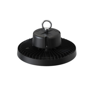 UFO Highbay Light Solis, 60-100W adjustable, 4000K, 150lm/W, 120°, 1-10V DIM, black