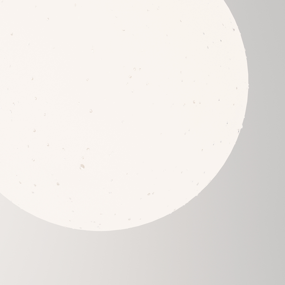Outdoor pendant light ERDA E27, Ø300x1500mm, IP54, white - Image 4