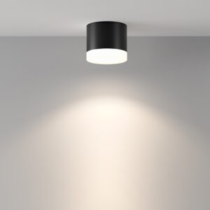 Ceiling light PAULINE GX53, IP44, Ø82x70mm, black