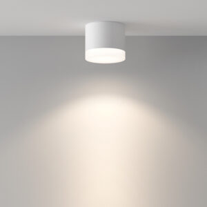 Ceiling light PAULINE GX53, IP44, Ø82x70mm, white