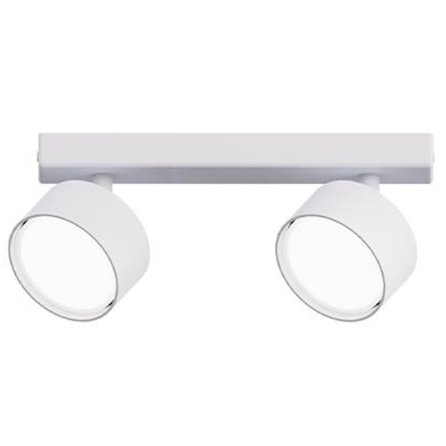 Ceiling and wall light CAPRIS movable, GX53x2, white