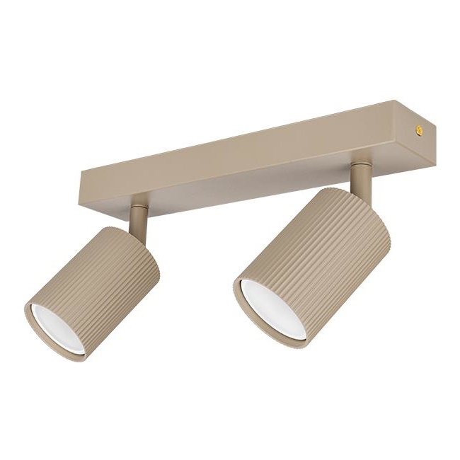 Ceiling light LUCERNO, GU10x2, beige