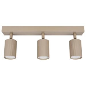 Ceiling light LUCERNO, GU10x3, beige