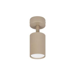 Ceiling and wall light LUCERNO, GU10, beige