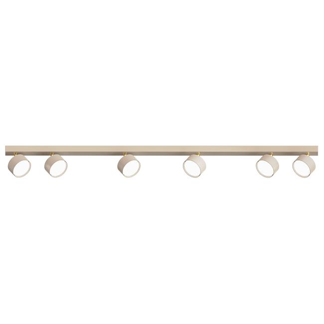 Ceiling light CAPRIS movable, GX53x6, beige