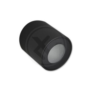 Bogen GU10 surface mounted cylinder, IP54, black
