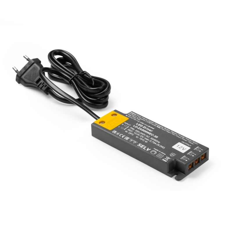 Power supply EASY CLICK, 12V, 9W, mini AMP connection