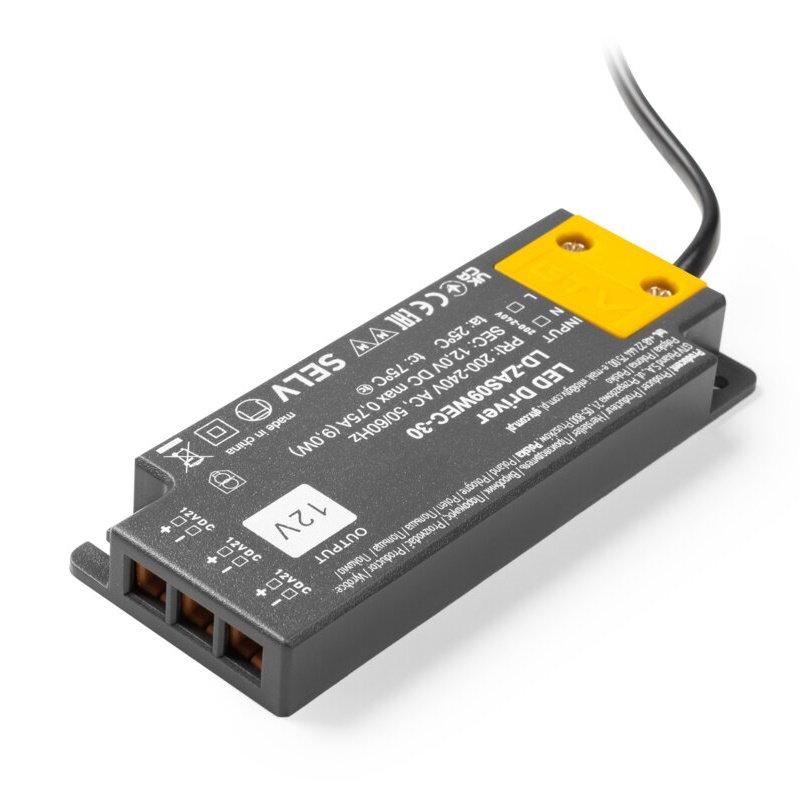 Power supply EASY CLICK, 12V, 9W, mini AMP connection - Image 2