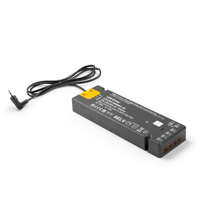 Power supply EASY CLICK, 12V, 100W, mini AMP connection