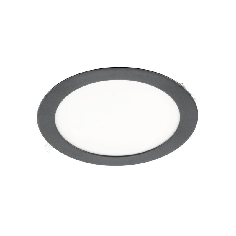 LED recessed light ORIS PLUS round 13W, 4000K, 1020lm, 120°, black